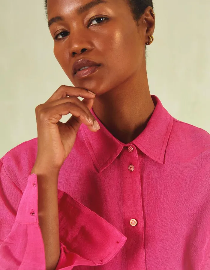 Oilily Blouses Women Balla Blouse Raspberry Sorbet Oilily Blouses Women Balla Blouse Raspberry Sorbet