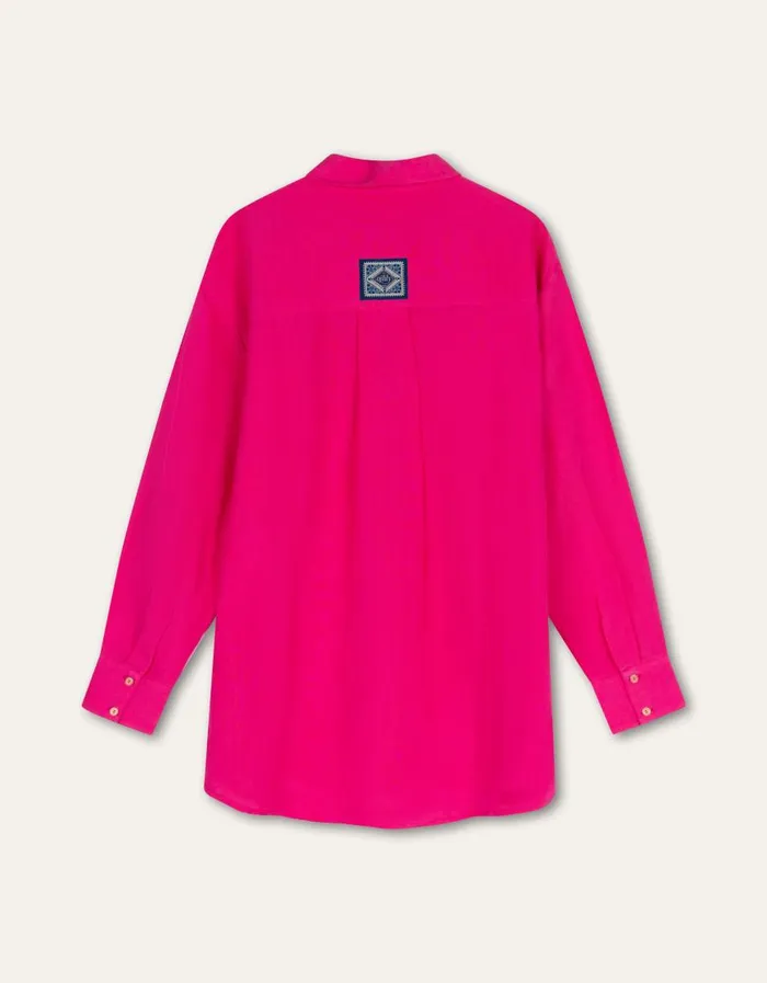 Oilily Blouses Women Balla Blouse Raspberry Sorbet Oilily Blouses Women Balla Blouse Raspberry Sorbet