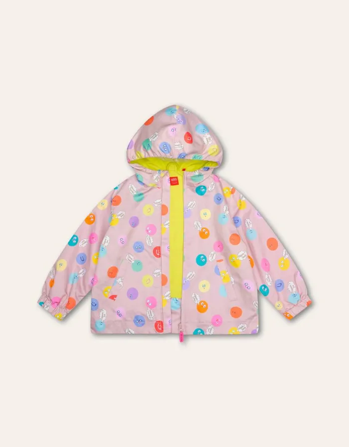 Oilily Coats and Jackets Girls Crystal Coat Vitamin Dotsevening Sand Oilily Coats and Jackets Girls Crystal Coat Vitamin Dotsevening Sand