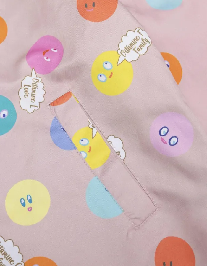 Oilily Coats and Jackets Girls Crystal Coat Vitamin Dotsevening Sand Oilily Coats and Jackets Girls Crystal Coat Vitamin Dotsevening Sand