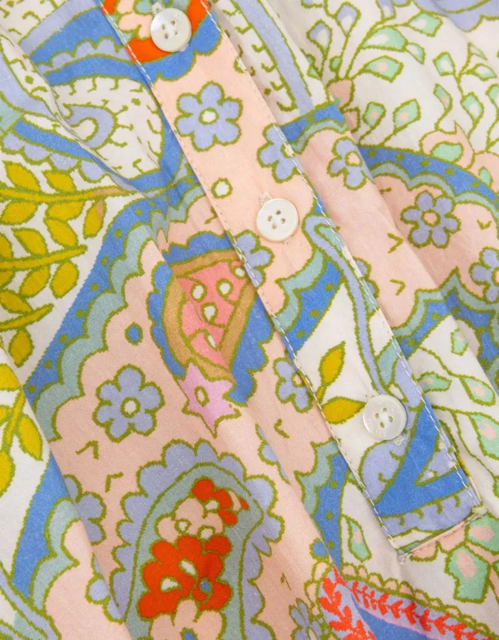 Oilily Dresses Women Dragon Fruit Dress Chewy Paisleybrunnera Blue Oilily Dresses Women Dragon Fruit Dress Chewy Paisleybrunnera Blue