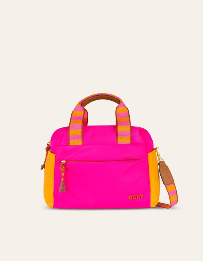 Oilily Handbags Bags Haven Handbag Color Blockknockout Pink