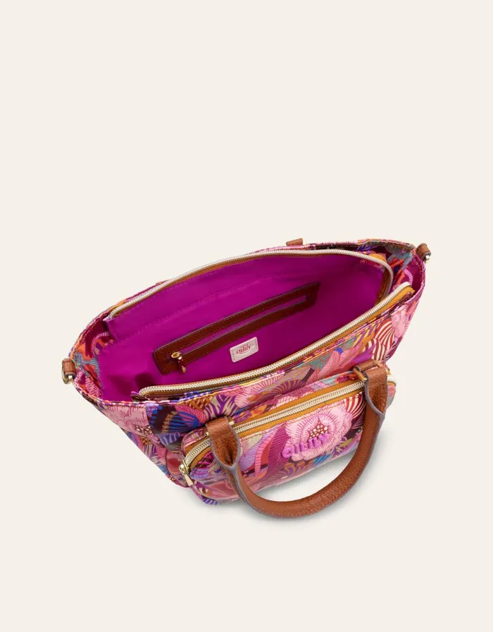 Oilily Handbags Bags Holland Handbag Striped Flowersdecadent Chocolate Oilily Handbags Bags Holland Handbag Striped Flowersdecadent Chocolate