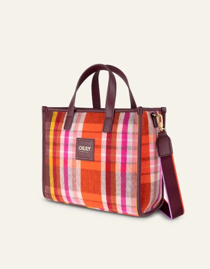 Oilily Handbags Bags Honors Handbag Check Bach Oilily Handbags Bags Honors Handbag Check Bach