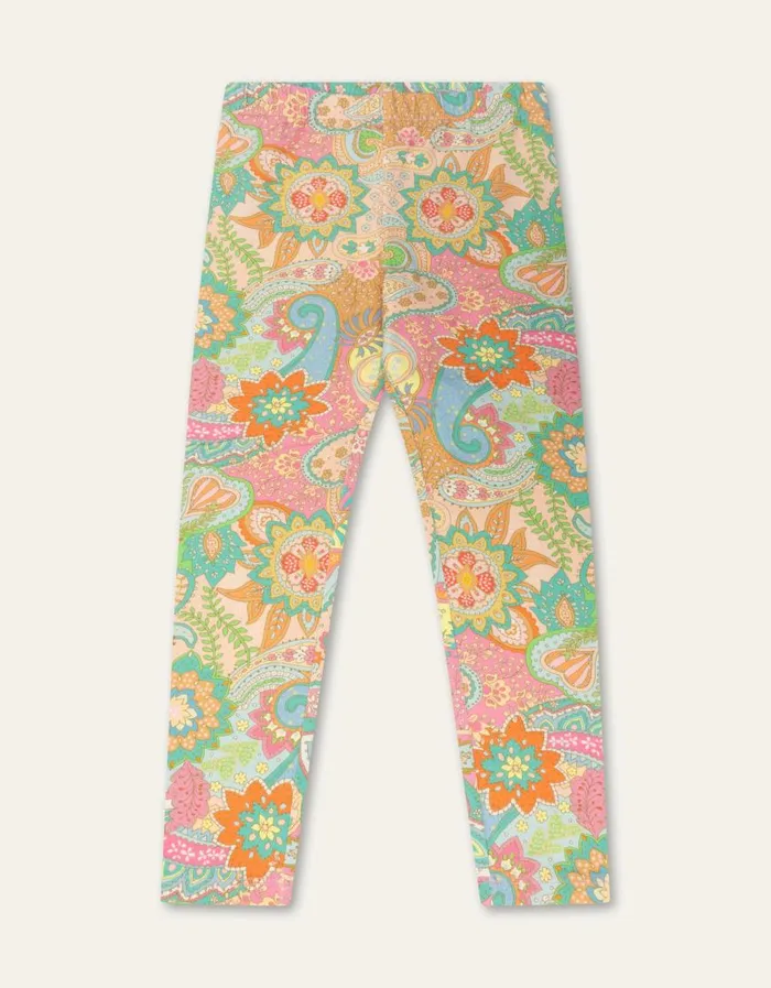 Oilily Leggings Girls Peppy Leggings Chewy Paisley