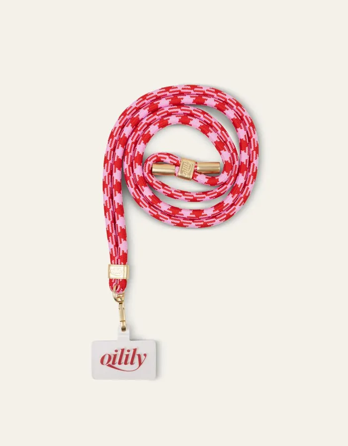 Oilily Mobile Holders Bags Aileen Phone Cord Phone Cordprism Pink