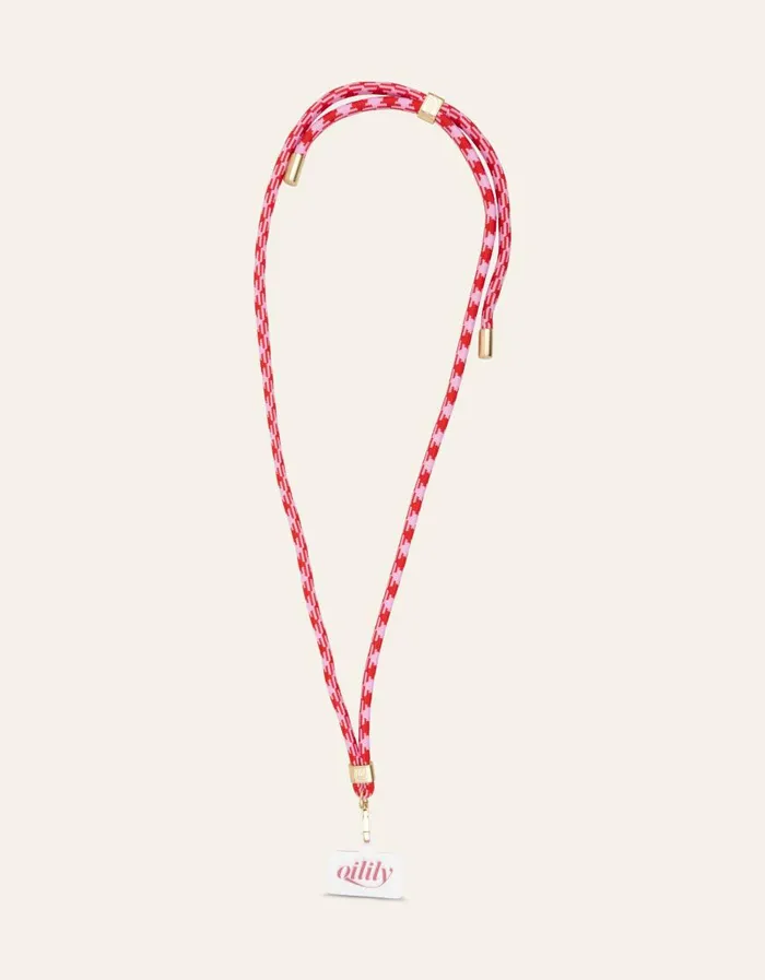 Oilily Mobile Holders Bags Aileen Phone Cord Phone Cordprism Pink Oilily Mobile Holders Bags Aileen Phone Cord Phone Cordprism Pink