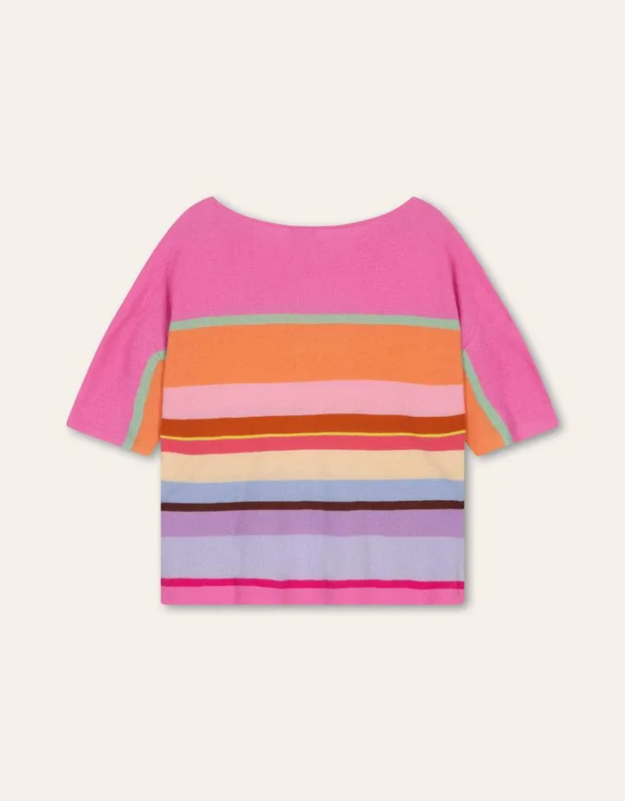 Oilily Pullovers and Cardigans Women Kooky Pullover Fuchsia Pink Oilily Pullovers and Cardigans Women Kooky Pullover Fuchsia Pink