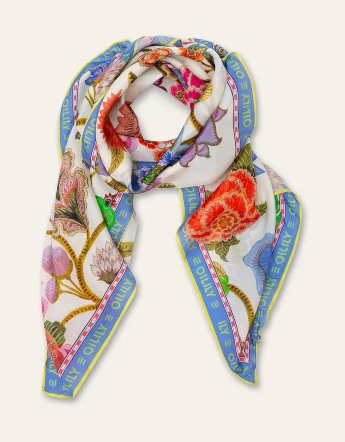 Oilily Scarfs and Hats Women Aronia Sits Scarf Sassy Sits Oilily Scarfs and Hats Women Aronia Sits Scarf Sassy Sits