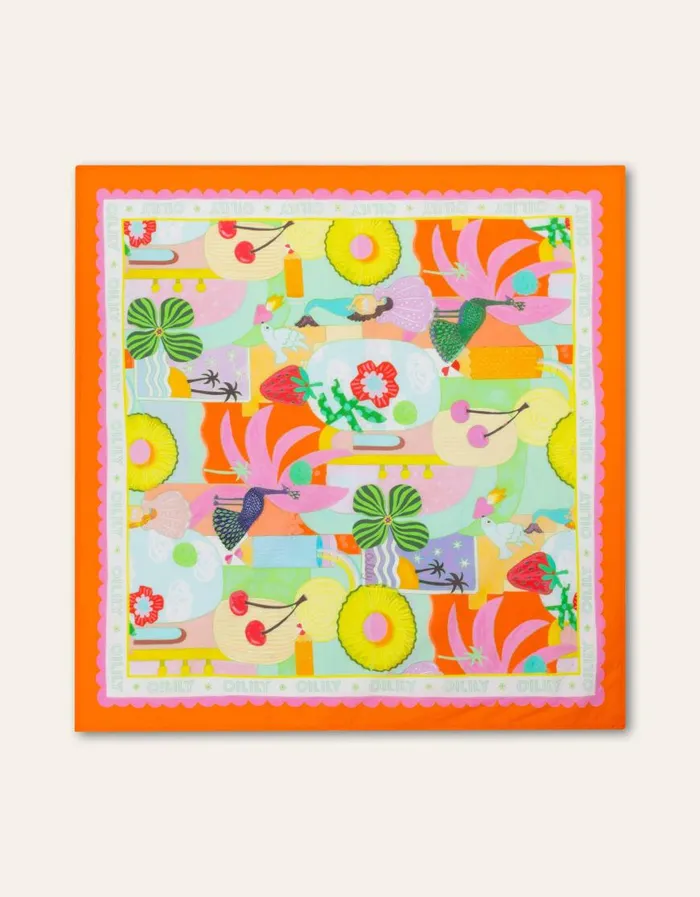 Oilily Scarves Girls Abandana Scarf Fiesta Fruit