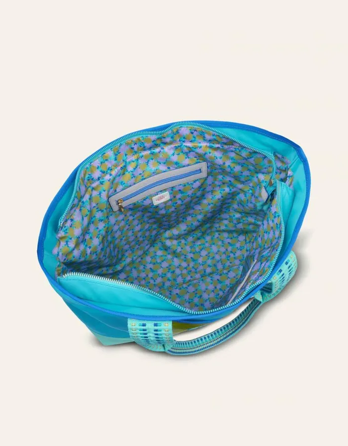 Oilily Shoppers Bags Sharon Shopper Color Block Tonalwaterfall Oilily Shoppers Bags Sharon Shopper Color Block Tonalwaterfall