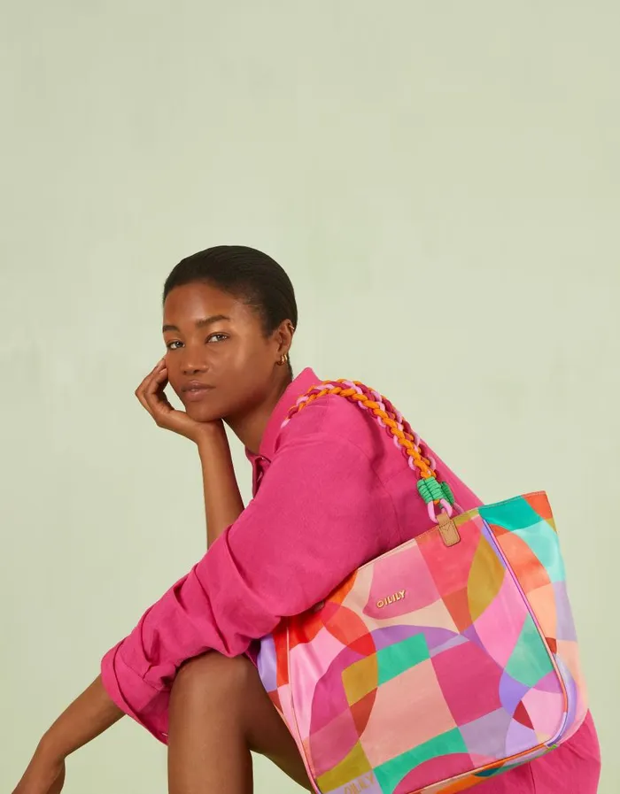 Oilily Shoppers Bags Sue Shopper Sassy Circles Oilily Shoppers Bags Sue Shopper Sassy Circles