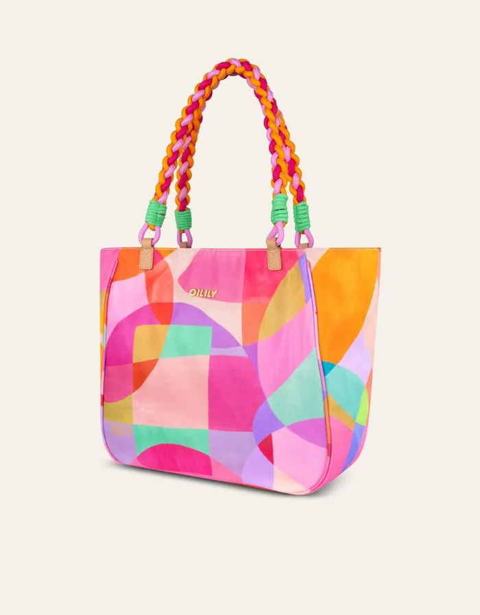 Oilily Shoppers Bags Sue Shopper Sassy Circles Oilily Shoppers Bags Sue Shopper Sassy Circles