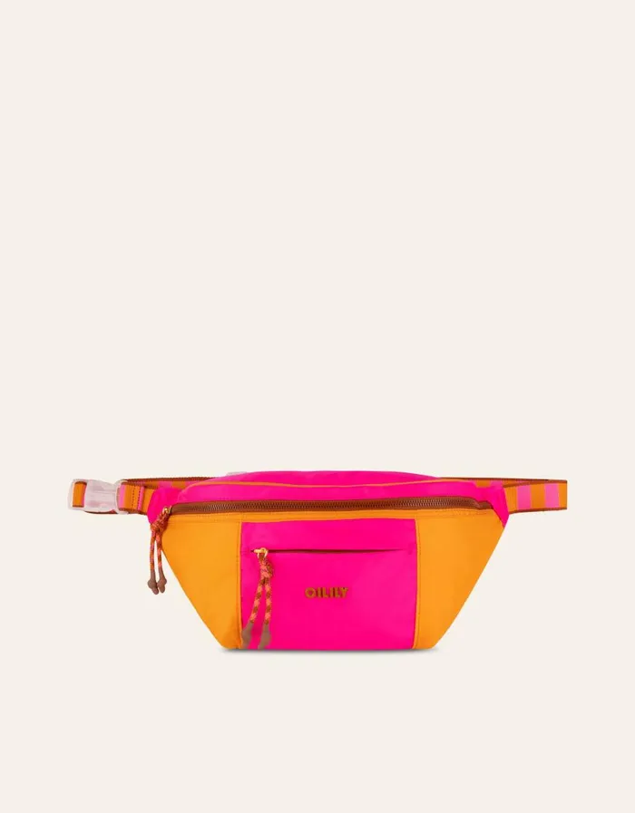 Oilily Shoulder Bags Bags Blanka Bum Bag Color Blockknockout Pink