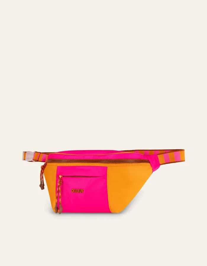 Oilily Shoulder Bags Bags Blanka Bum Bag Color Blockknockout Pink Oilily Shoulder Bags Bags Blanka Bum Bag Color Blockknockout Pink