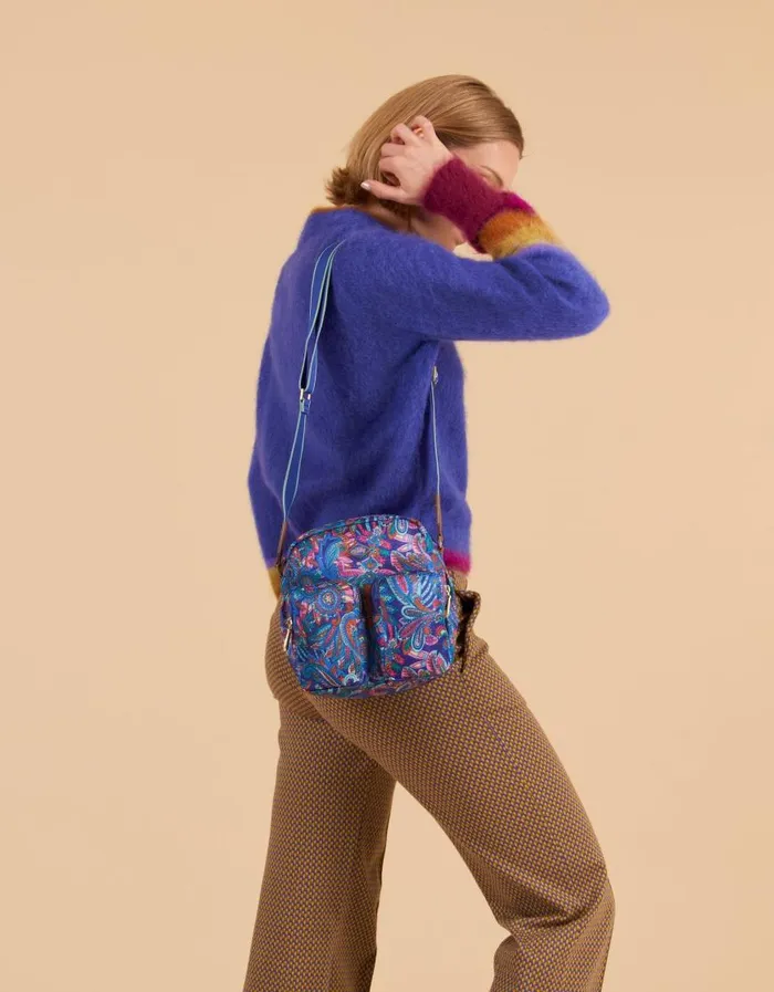 Oilily Shoulder Bags Bags Sabo Shoulder Bag Everly Paisleyspectrum Blue Oilily Shoulder Bags Bags Sabo Shoulder Bag Everly Paisleyspectrum Blue