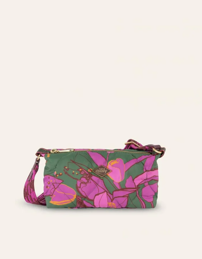 Oilily Shoulder Bags Bags Sini Shoulder Bag Sketchy Flowerforrest Green