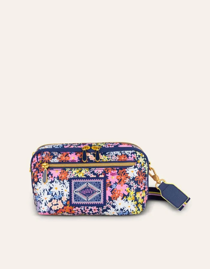 Oilily Shoulder Bags Bags Sutton Shoulder Bag Vitamine Flowersblue Print