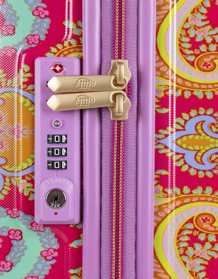 Oilily Suitcases Bags Hard Shell Trolley 19u0026quot Green Flash Oilily Suitcases Bags Hard Shell Trolley 19u0026quot Green Flash