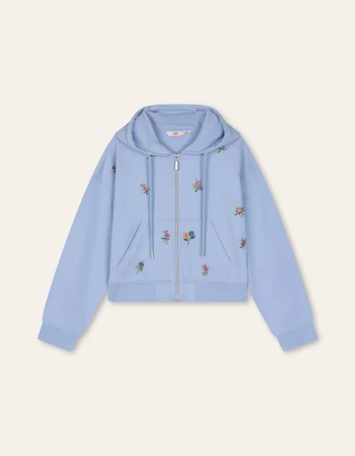 Oilily Sweaters and Hoodies Women Vestussy Cardigan Brunnera Blue