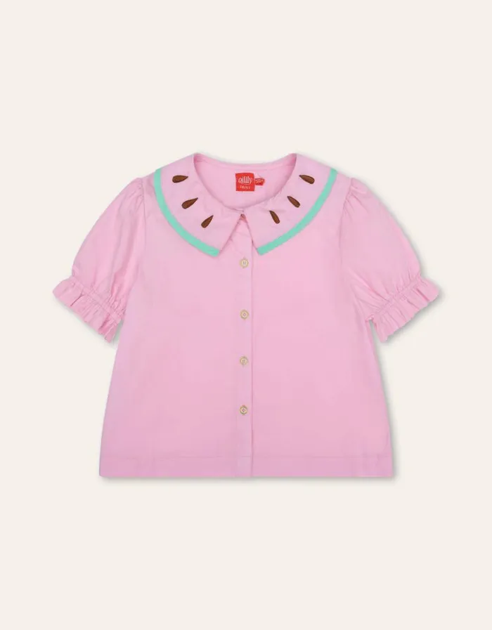 Oilily TShirts and Tops Girls Befruity Blouse Prism Pink