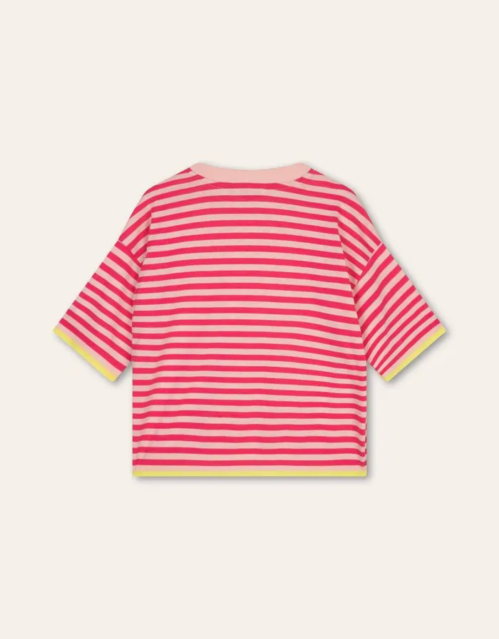 Oilily TShirts and Tops Women Titan Stripe TShirt Raspberry Sorbet Oilily TShirts and Tops Women Titan Stripe TShirt Raspberry Sorbet
