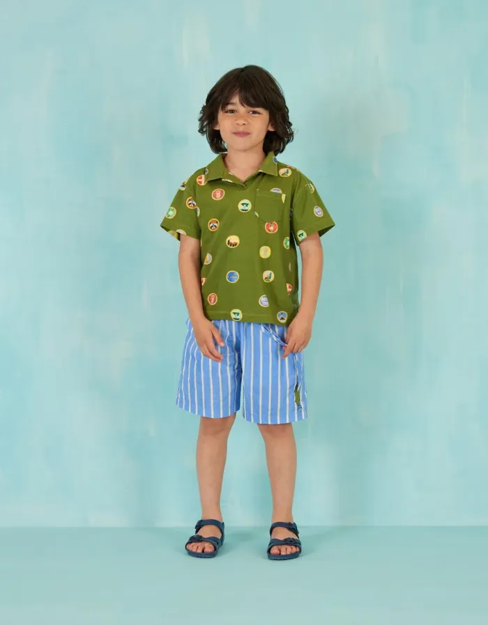 Oilily TShirts Boys Timothy TShirt Campwoodbine Oilily TShirts Boys Timothy TShirt Campwoodbine
