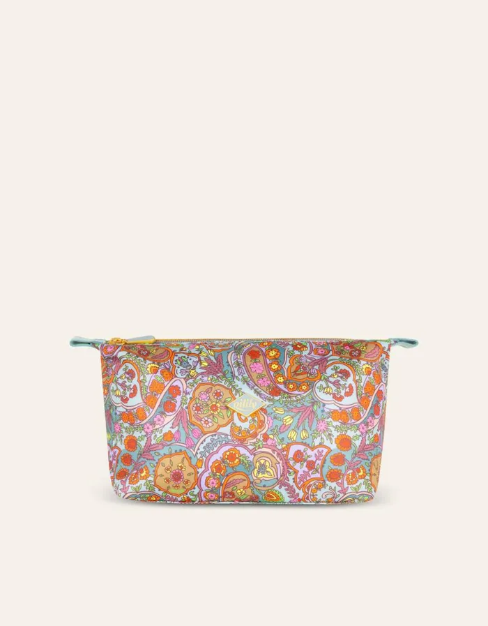 Oilily Toiletry Bags Women Camila Cosmetic Bag Petal Park Paisleysurf Spray