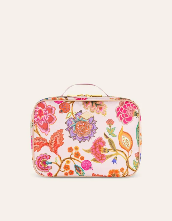 Oilily Toiletry Bags Women Cara Travel Kit With Hook Sassy Sitsshifting Sand