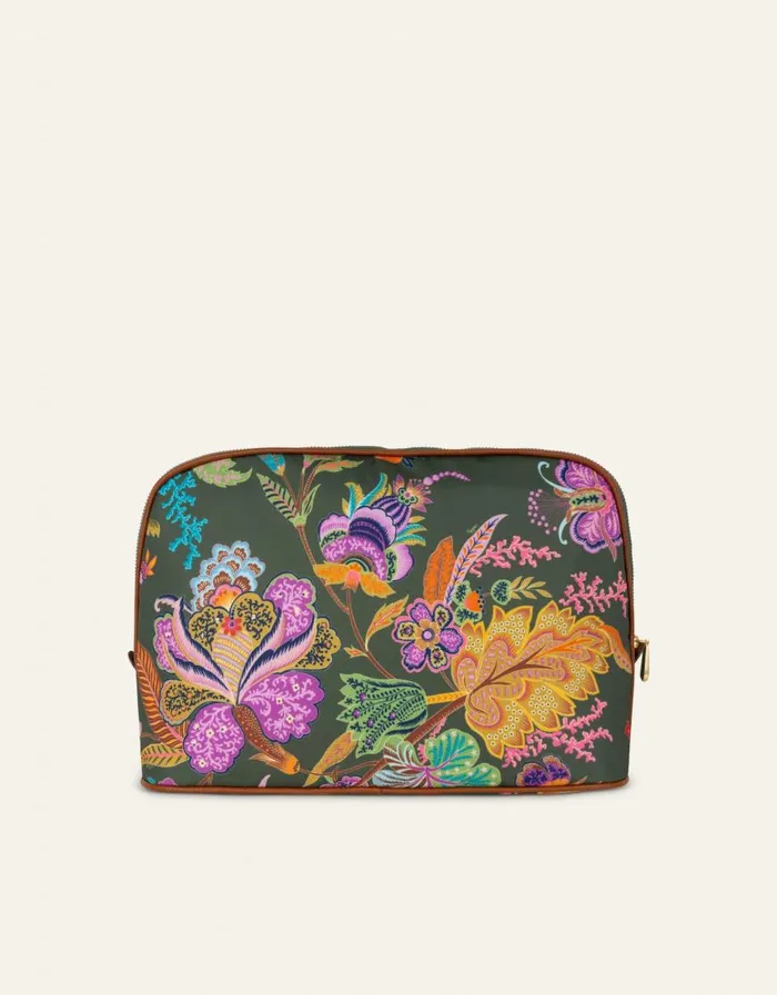 Oilily Toiletry Bags Women Chelsey Cosmetic Bag Young Sitsforrest Green Oilily Toiletry Bags Women Chelsey Cosmetic Bag Young Sitsforrest Green