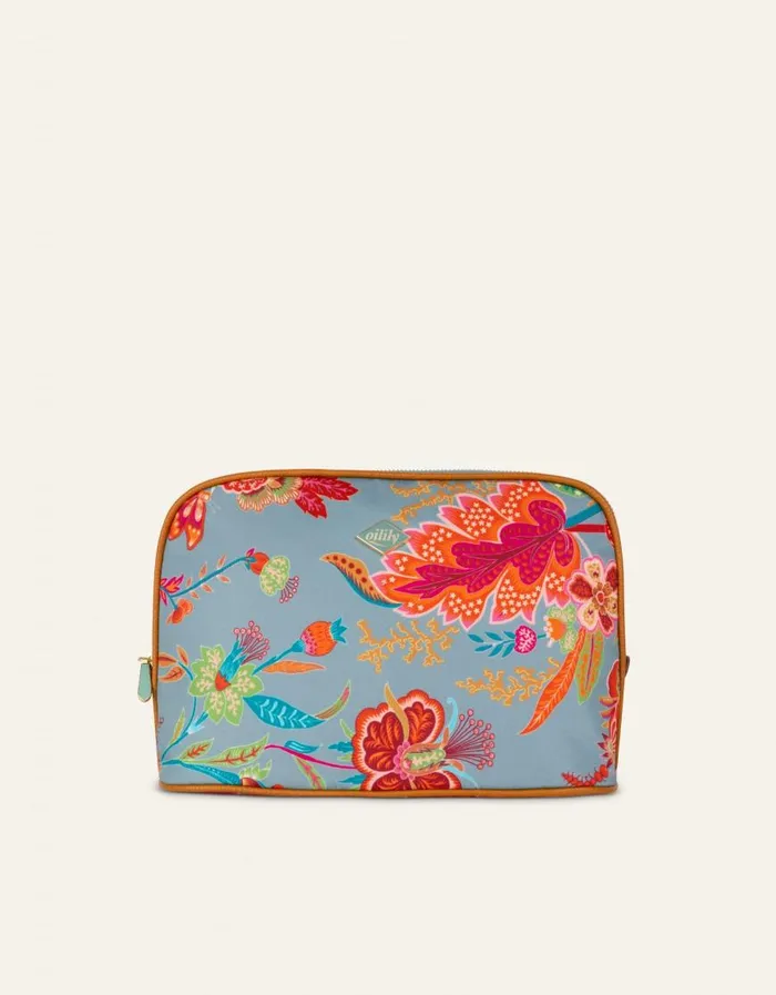 Oilily Toiletry Bags Women Chiara Cosmetic Bag Young Sitslight Blue