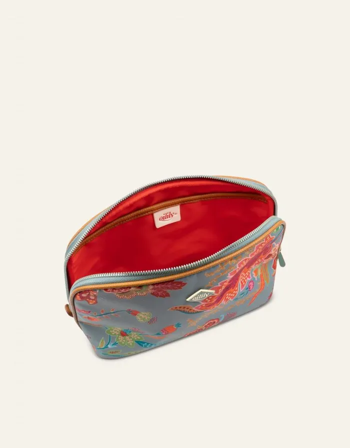 Oilily Toiletry Bags Women Chiara Cosmetic Bag Young Sitslight Blue Oilily Toiletry Bags Women Chiara Cosmetic Bag Young Sitslight Blue