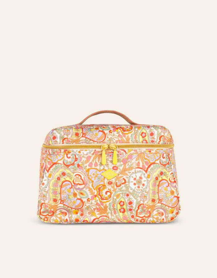 Oilily Toiletry Bags Women Coco Beauty Case Petal Park Paisleyshifting Sand