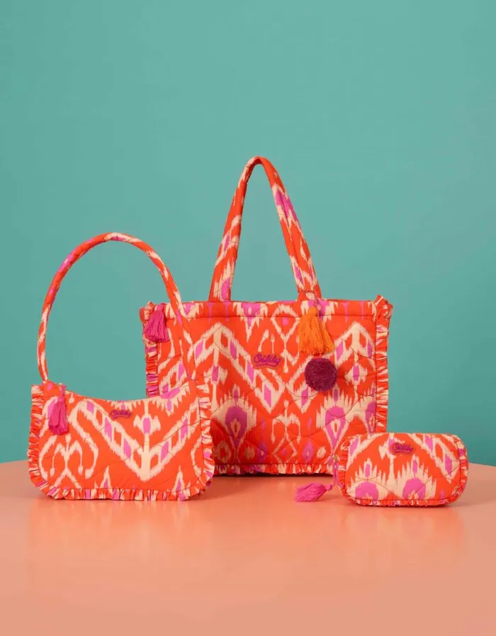 Oilily Toiletry Bags Women Pearls Pouch Ikat Oilily Toiletry Bags Women Pearls Pouch Ikat