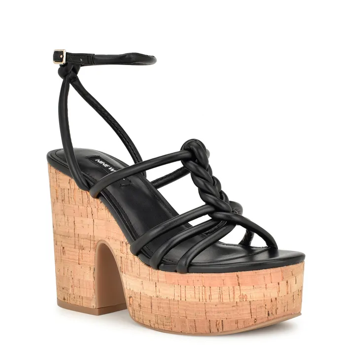 Olander Knotted Platform Sandals Olander Knotted Platform Sandals