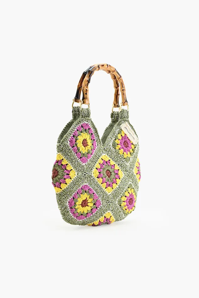 Olive Handmade Crochet BagsSustainable Fashion Olive Handmade Crochet BagsSustainable Fashion