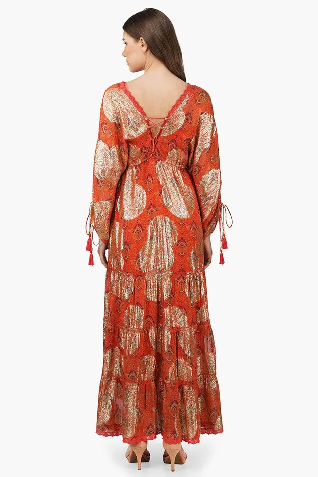 Omnia Tiered Maxi Dress Omnia Tiered Maxi Dress