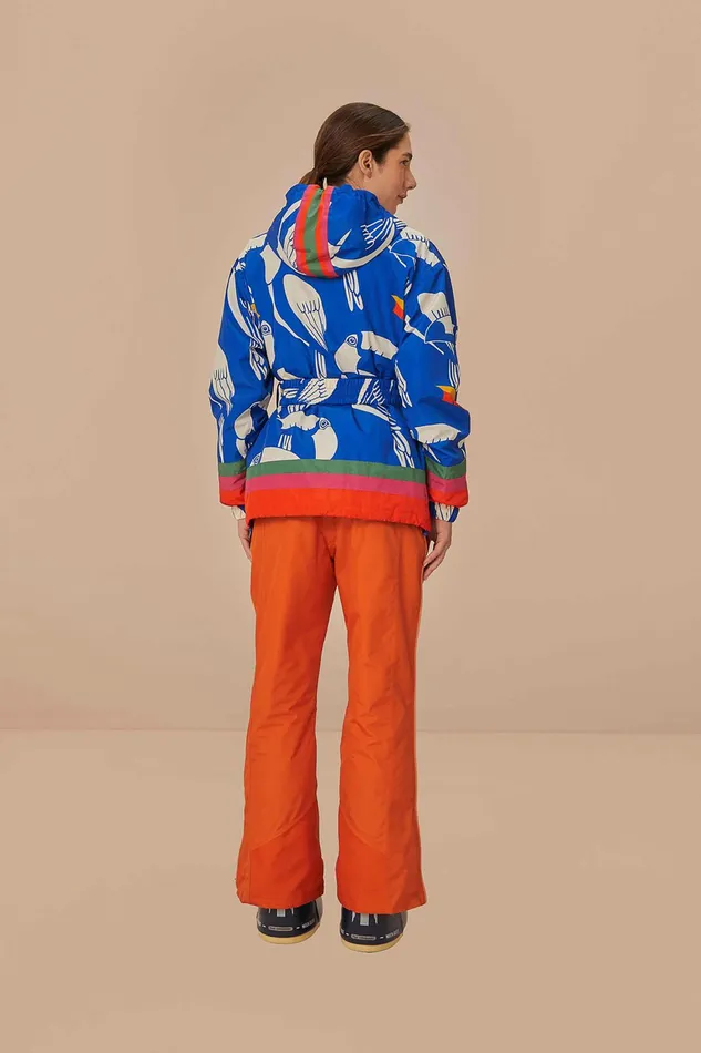 Orange Ski Pants Women FARM Rio Puffer Jackets Orange Ski Pants Women FARM Rio Puffer Jackets