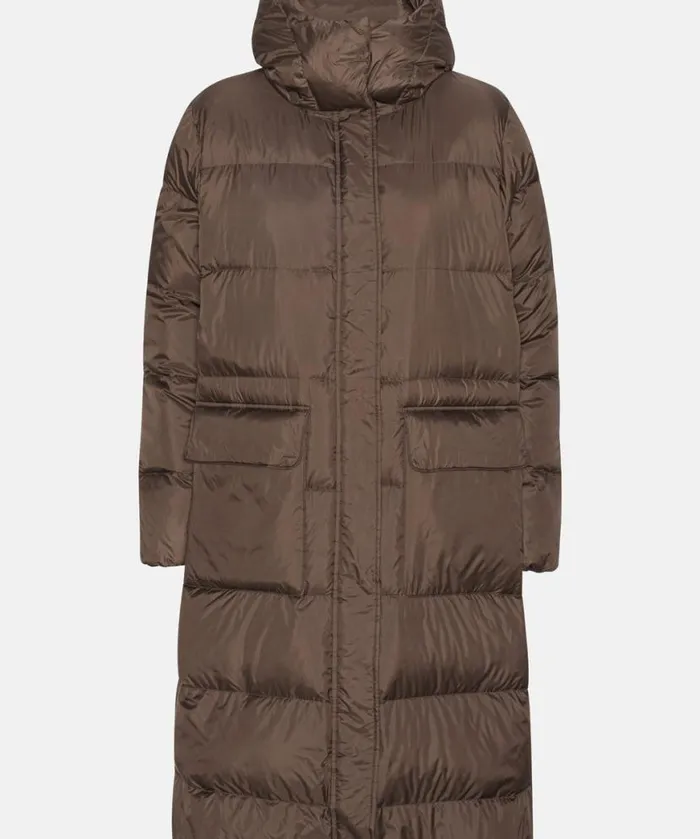 Outerwear Ilse Jacobsen All Jackets And Coats Long Down Coat 8211 Chocolate Brown Outerwear Ilse Jacobsen All Jackets And Coats Long Down Coat 8211 Chocolate Brown