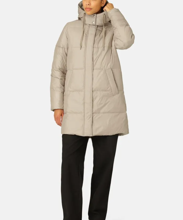 Outerwear Ilse Jacobsen All Jackets And Coats Padded Coat 8211 Cobblestone