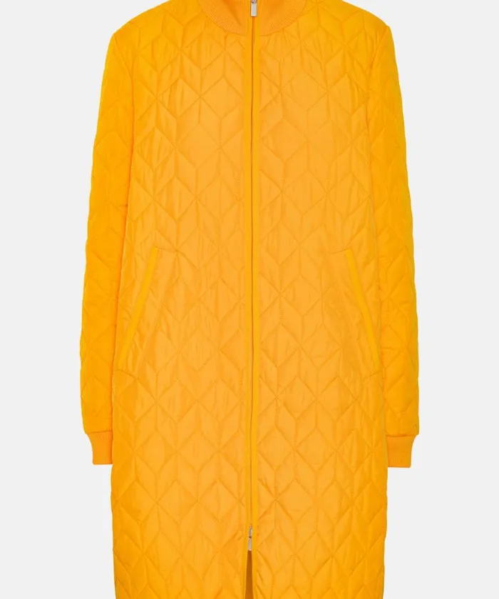 Outerwear Ilse Jacobsen All Jackets And Coats Padded Quilt Coat 8211 Flame Orange