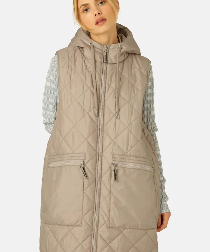 Outerwear Ilse Jacobsen All Jackets And Coats Padded Vest 8211 Cobblestone Outerwear Ilse Jacobsen All Jackets And Coats Padded Vest 8211 Cobblestone