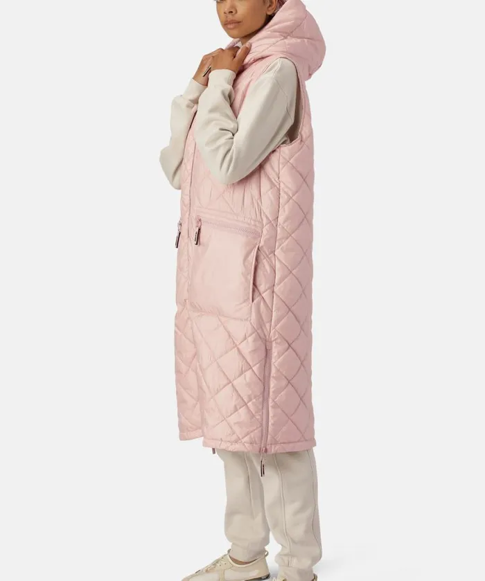 Outerwear Ilse Jacobsen All Jackets And Coats Padded Vest 8211 Pale Pink