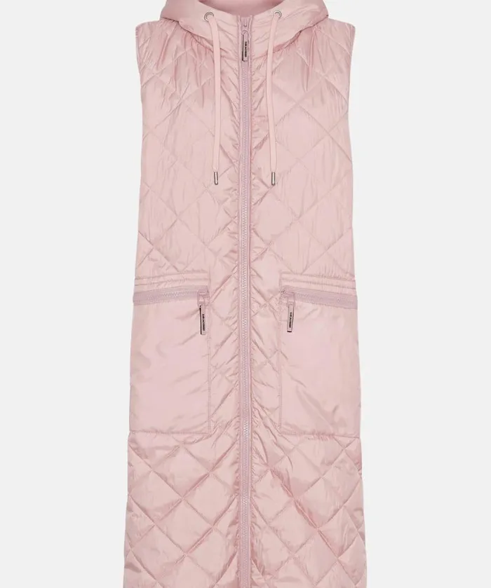 Outerwear Ilse Jacobsen All Jackets And Coats Padded Vest 8211 Pale Pink Outerwear Ilse Jacobsen All Jackets And Coats Padded Vest 8211 Pale Pink