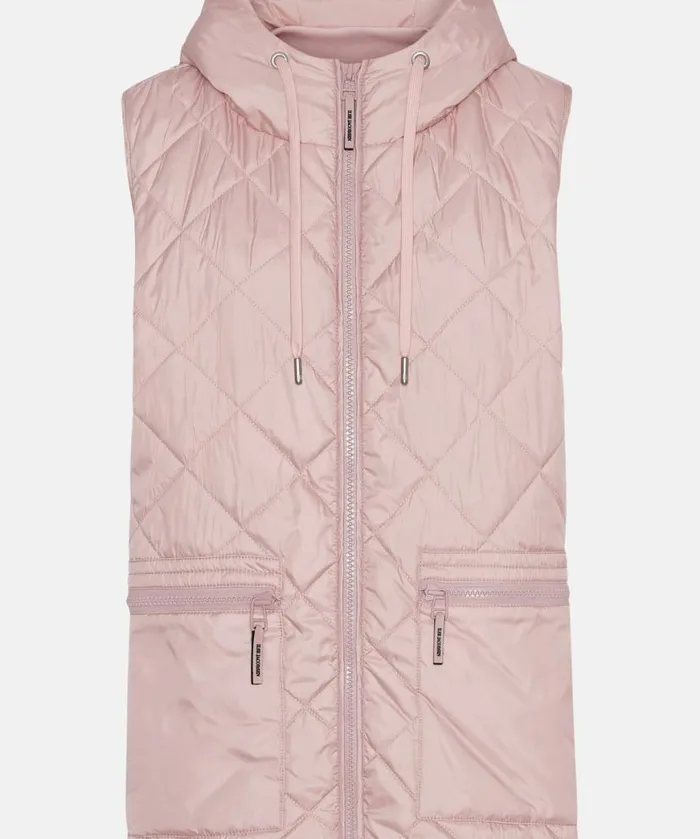 Outerwear Ilse Jacobsen All Jackets And Coats Padded Vest 8211 Pale Pink Outerwear Ilse Jacobsen All Jackets And Coats Padded Vest 8211 Pale Pink