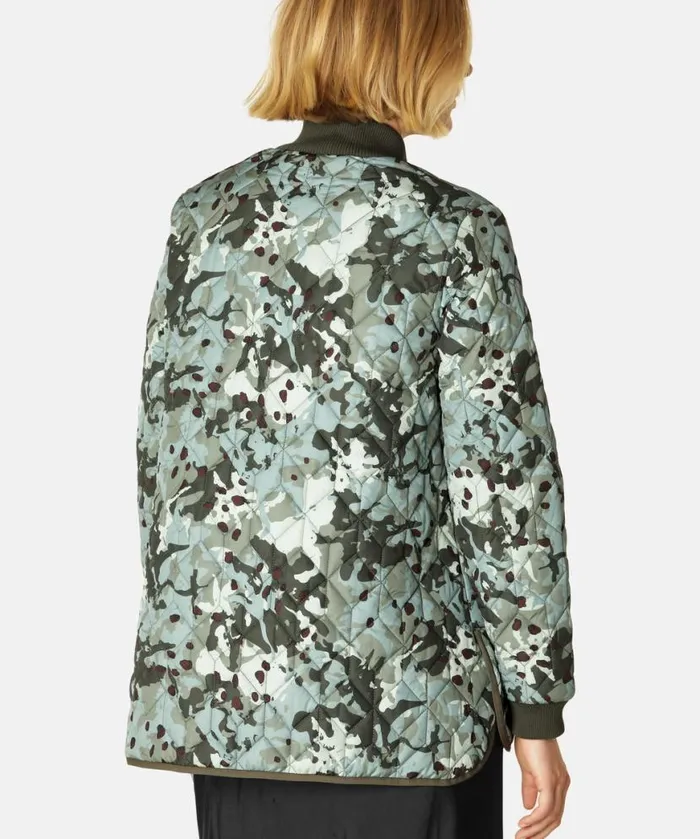 Outerwear Ilse Jacobsen All Jackets And Coats Quilt Jacket 8211 Green Camo Outerwear Ilse Jacobsen All Jackets And Coats Quilt Jacket 8211 Green Camo