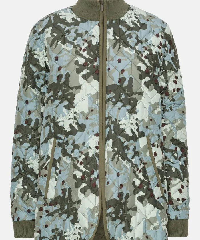 Outerwear Ilse Jacobsen All Jackets And Coats Quilt Jacket 8211 Green Camo Outerwear Ilse Jacobsen All Jackets And Coats Quilt Jacket 8211 Green Camo