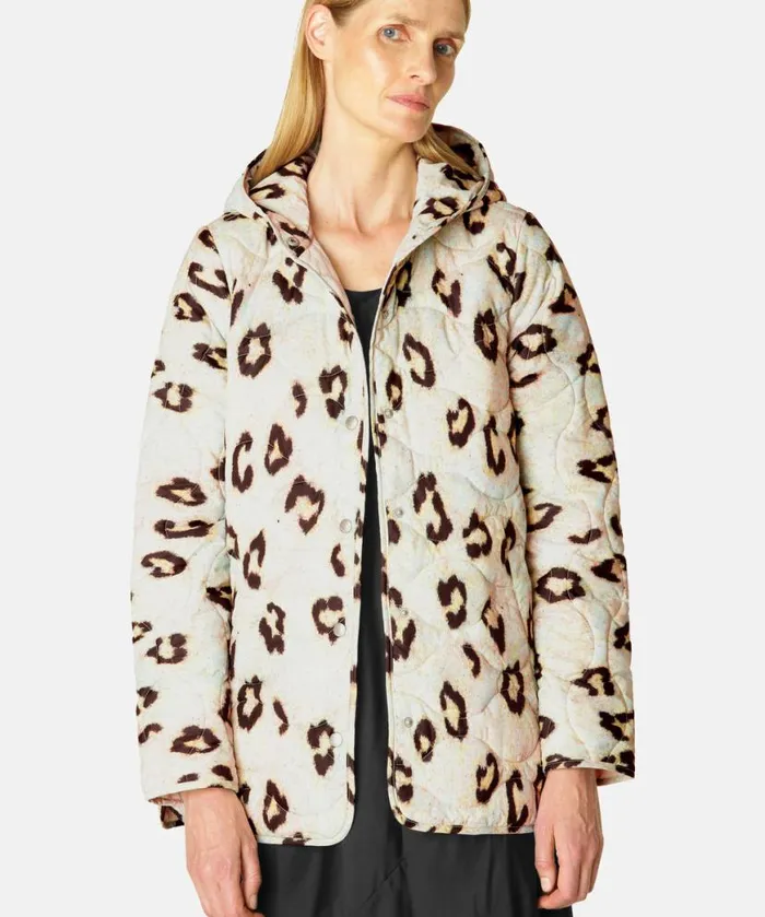 Outerwear Ilse Jacobsen All Jackets And Coats Quilt Jacket 8211 Leopard Outerwear Ilse Jacobsen All Jackets And Coats Quilt Jacket 8211 Leopard