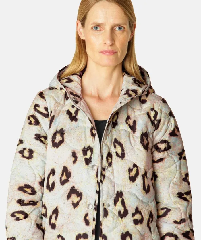 Outerwear Ilse Jacobsen All Jackets And Coats Quilt Jacket 8211 Leopard Outerwear Ilse Jacobsen All Jackets And Coats Quilt Jacket 8211 Leopard