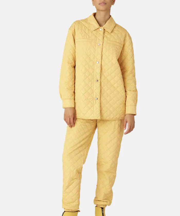 Outerwear Ilse Jacobsen All Jackets And Coats Quilt Jacket 8211 Marigold